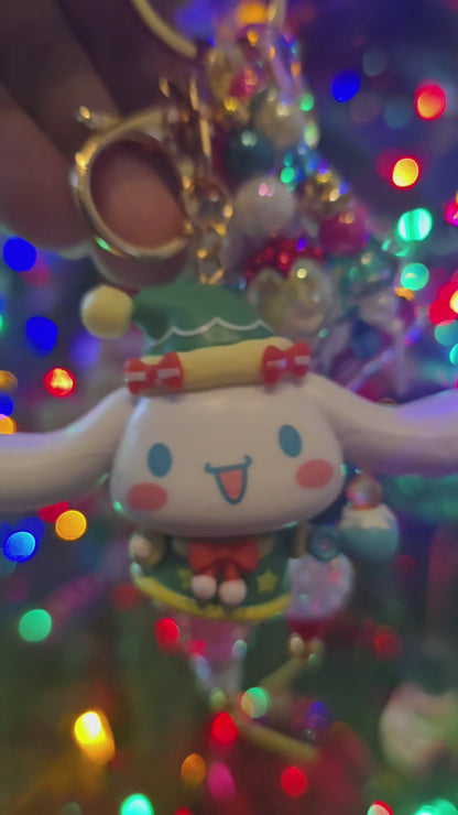 Pretty Cinna junkie keychain/purse charm