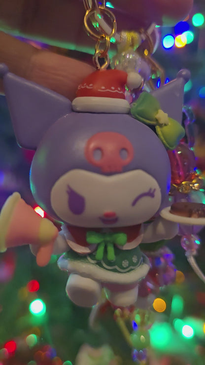 Pretty Kuku junkie keychain/purse charm