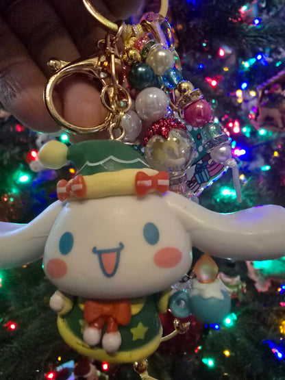 Pretty Cinna junkie keychain/purse charm