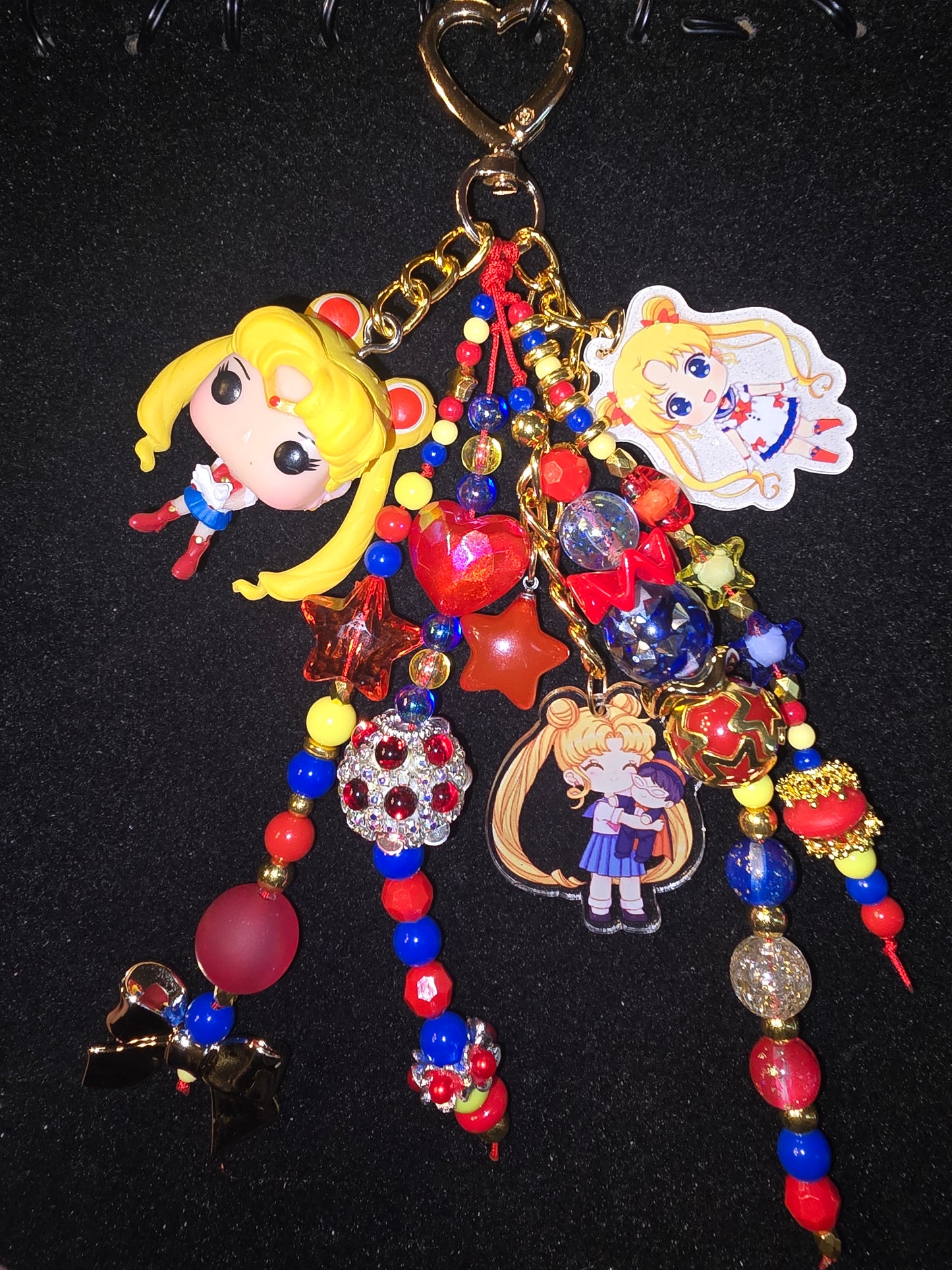 Pretty Sailor junkie keychain/purse charm